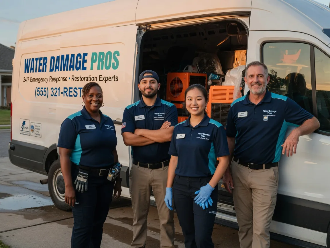 Water Damage Restoration company in Midland, SD