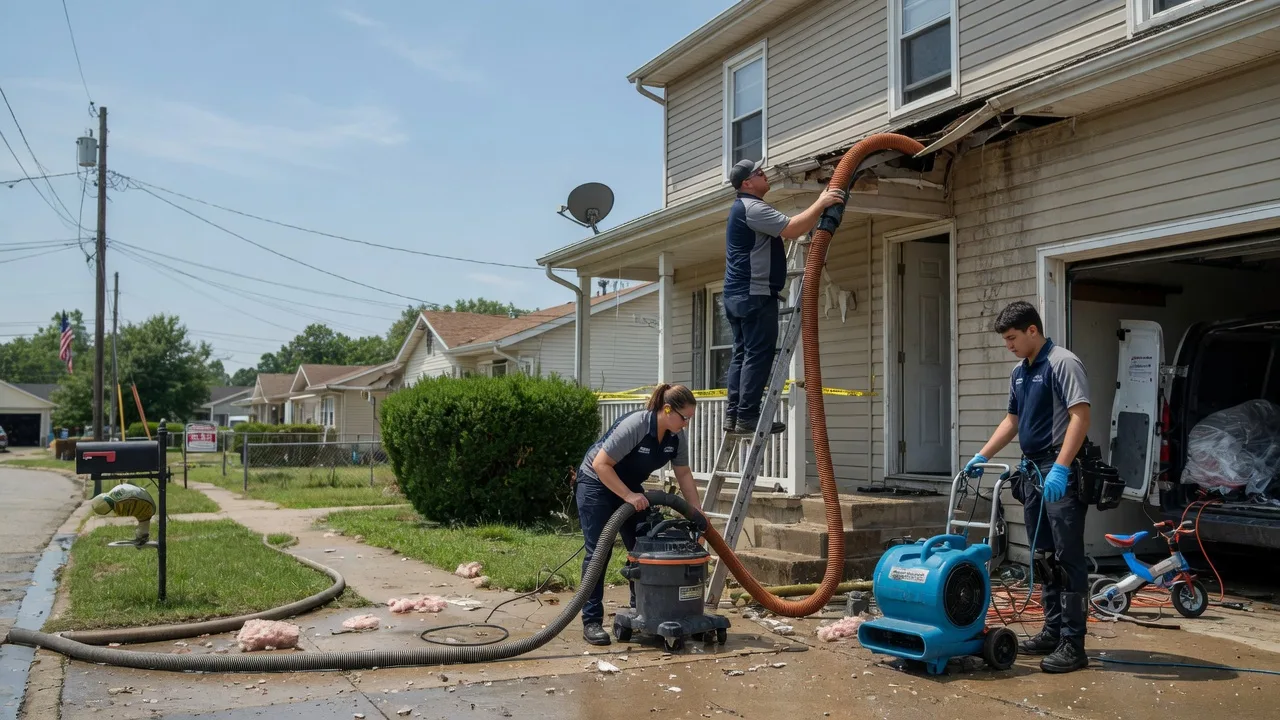 Water Damage Restoration in Midland, SD near me